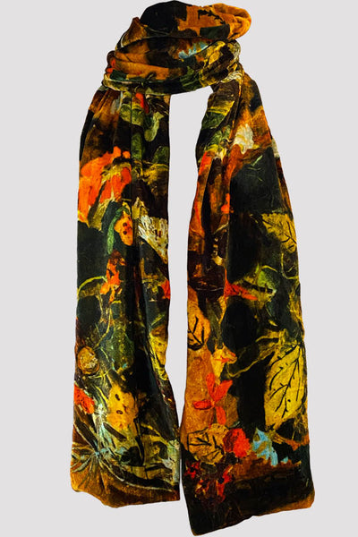 Nasturtium Velvet Muffler