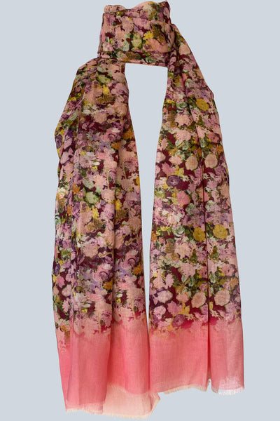 Petal Smudge 100% Cotton Scarf